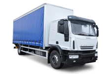 Van Rental Isle of Wight - 18 Tonne Curtain Side Truck - Truck hire Isle of wight