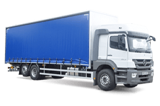 Van Rental Isle of Wight - 26 Tonne Curtain Side Lorry - Truck hire Isle of wight