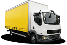Van Rental Isle of Wight - 7.5 Tonne Curtain Side Truck - Truck hire Isle of wight
