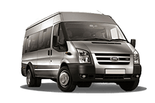 Van Rental Isle of Wight - Ford Minibus LITE 17 Seater (no D1) - Minibus hire Isle of wight